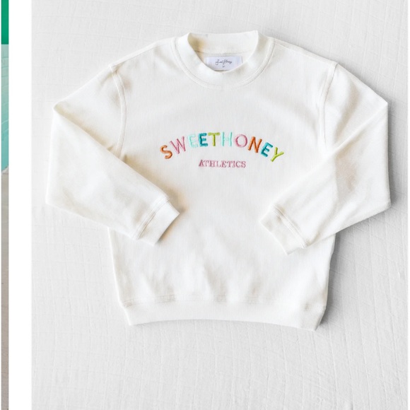 NWT Sweet Honey Logo Sweatshirt, size 4T - Picture 5 of 7